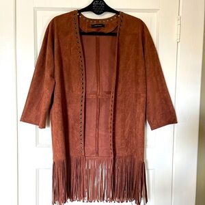 Women’s fringe jacket